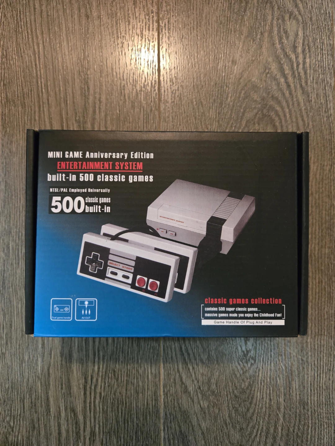 Mini Game Entertainment System 500 Classic Games