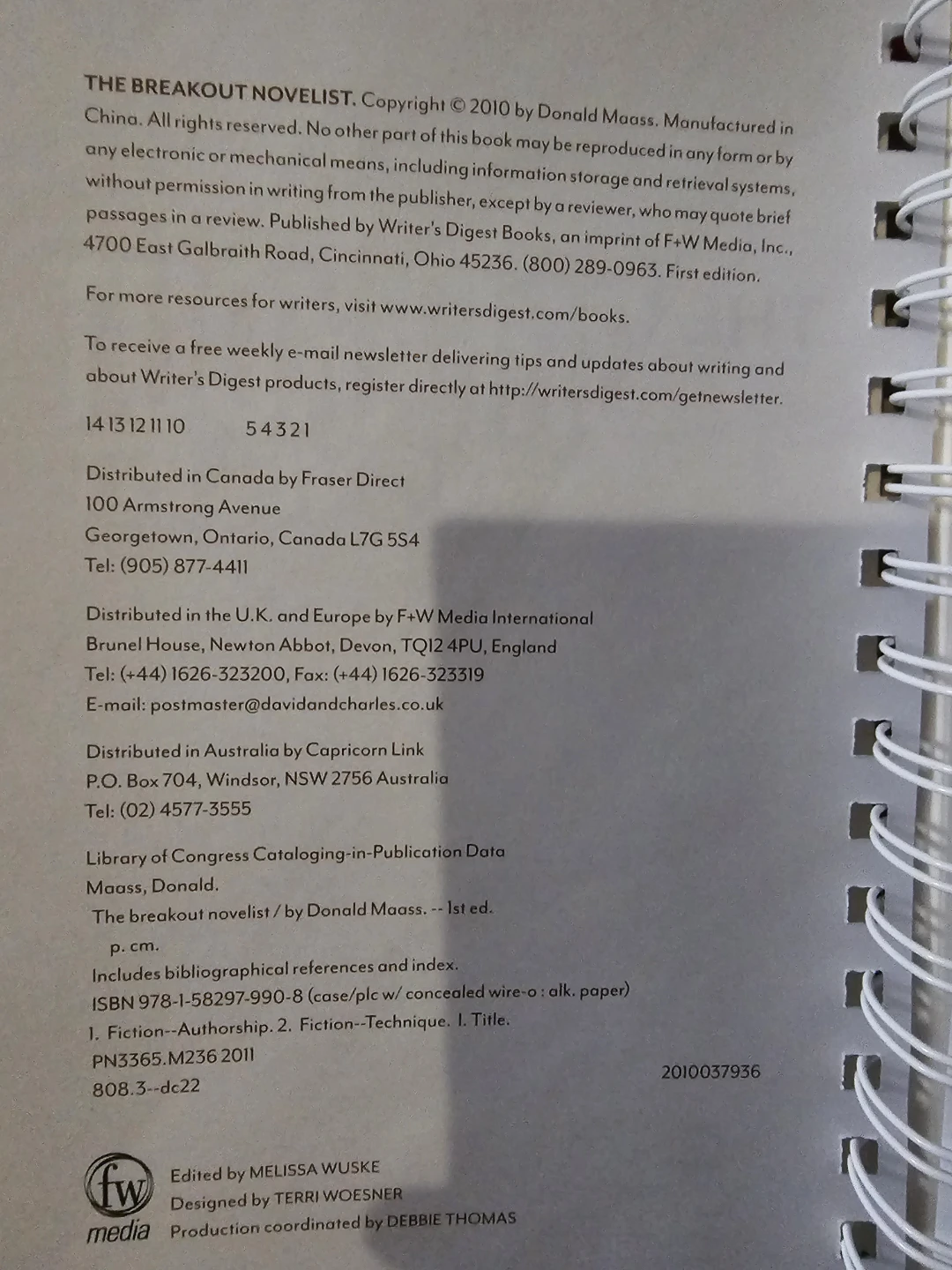The Breakout Novelist Craft and Strategies - photo 2