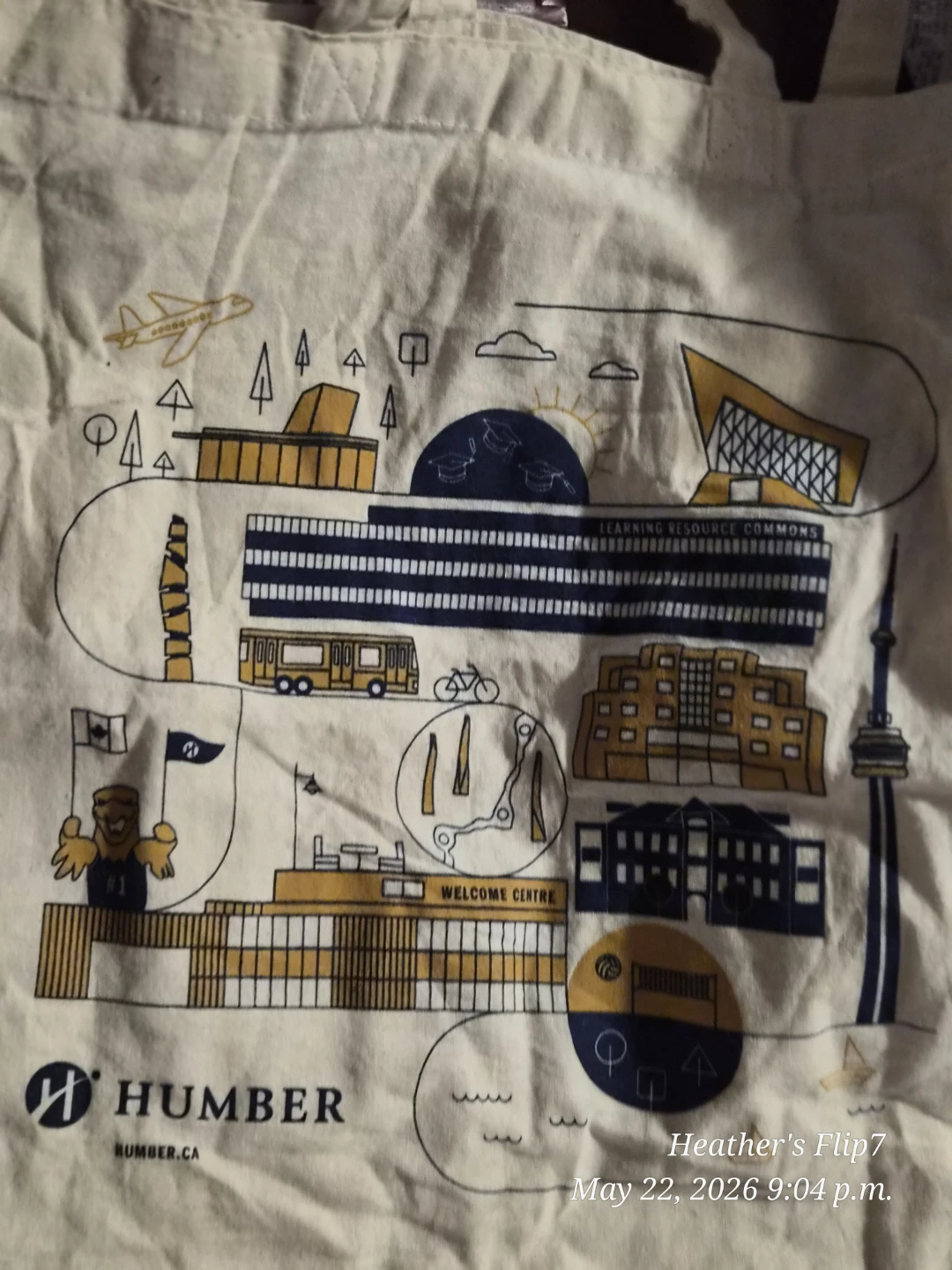 Humber College Tote Bag