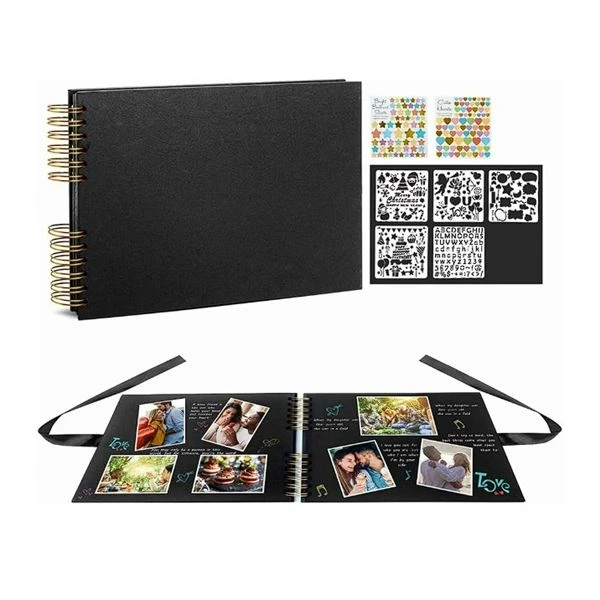Scrapbook with Stickers & Stencils