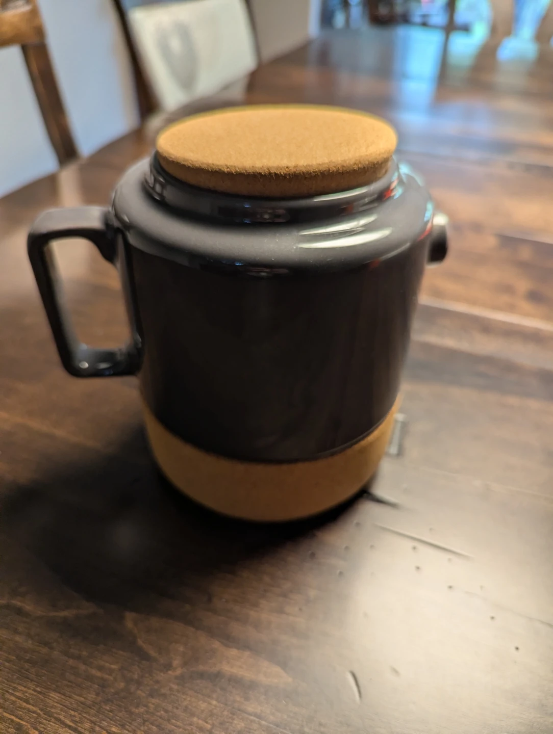 Ceramic  and cork "Soul Mate" tea Pot - photo 3