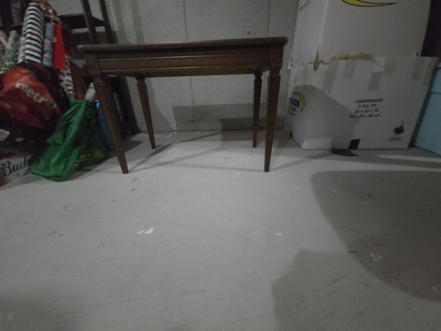 Brown Accent Table