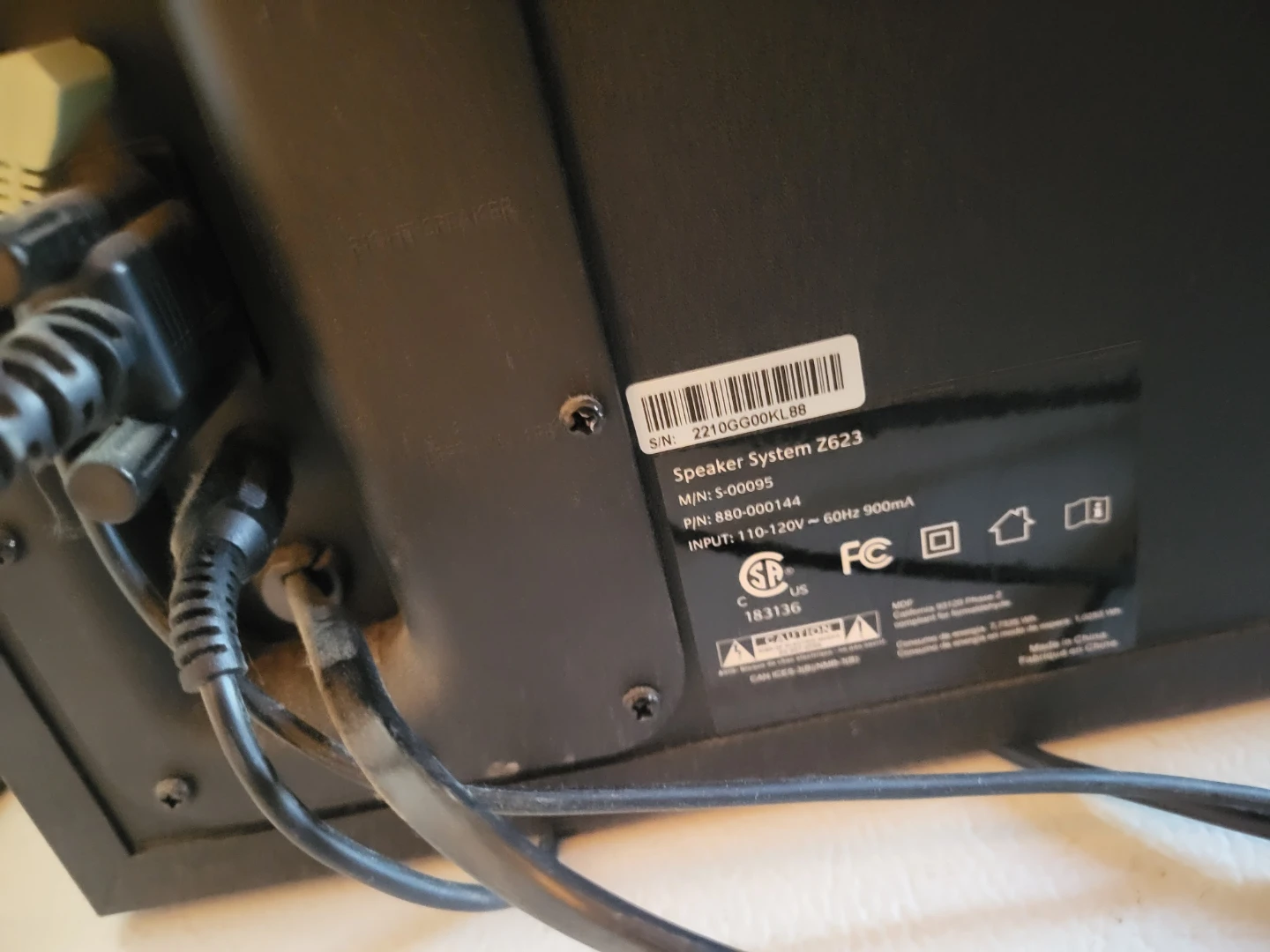 Logitech Z623 2.1 Speaker System - photo 2