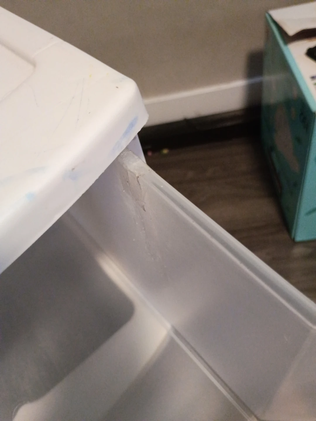 Plastic 3-Drawer Storage Cart with wheels - photo 2