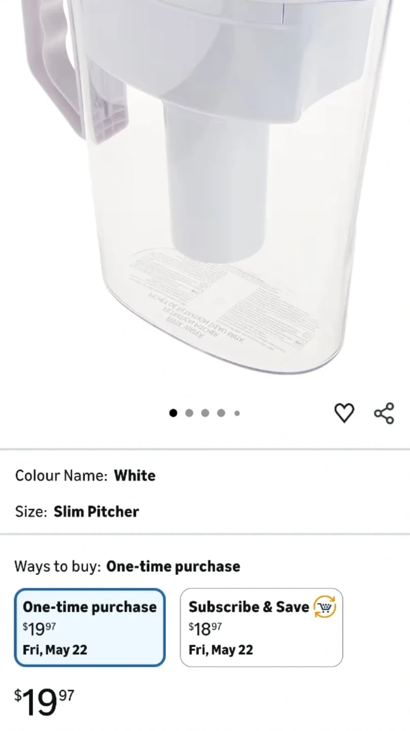 Brita 5 Cup Water Filter Pitcher - photo 3