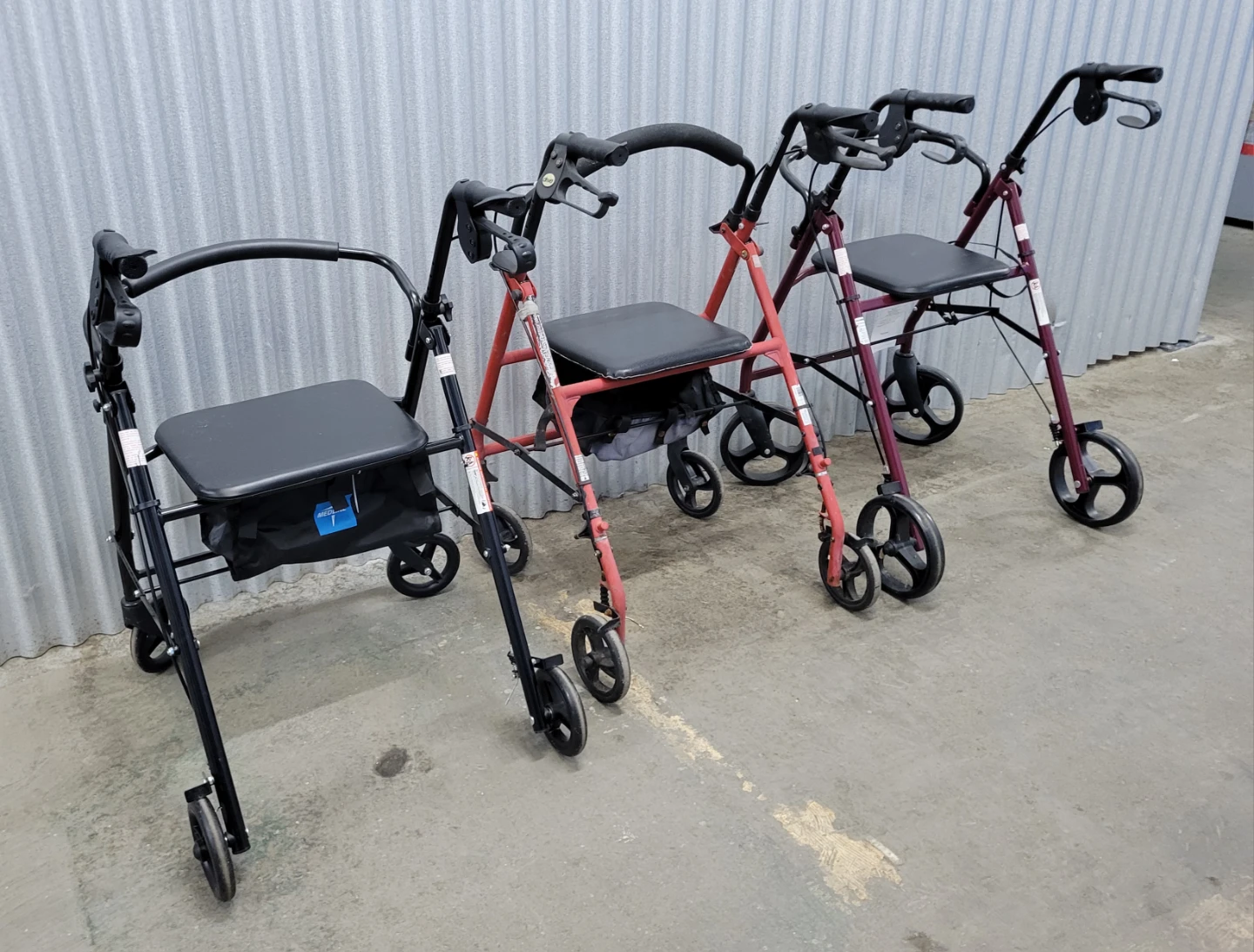 Walker with Seat