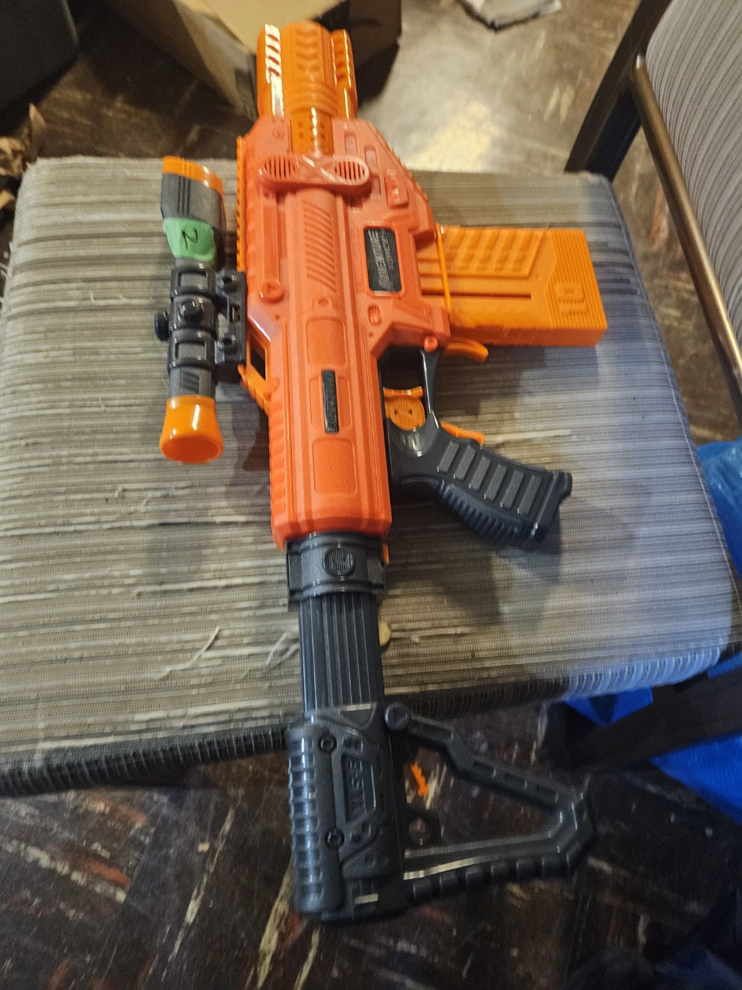 Nerf N-Strike Elite Retaliator blaster with scope - photo 4