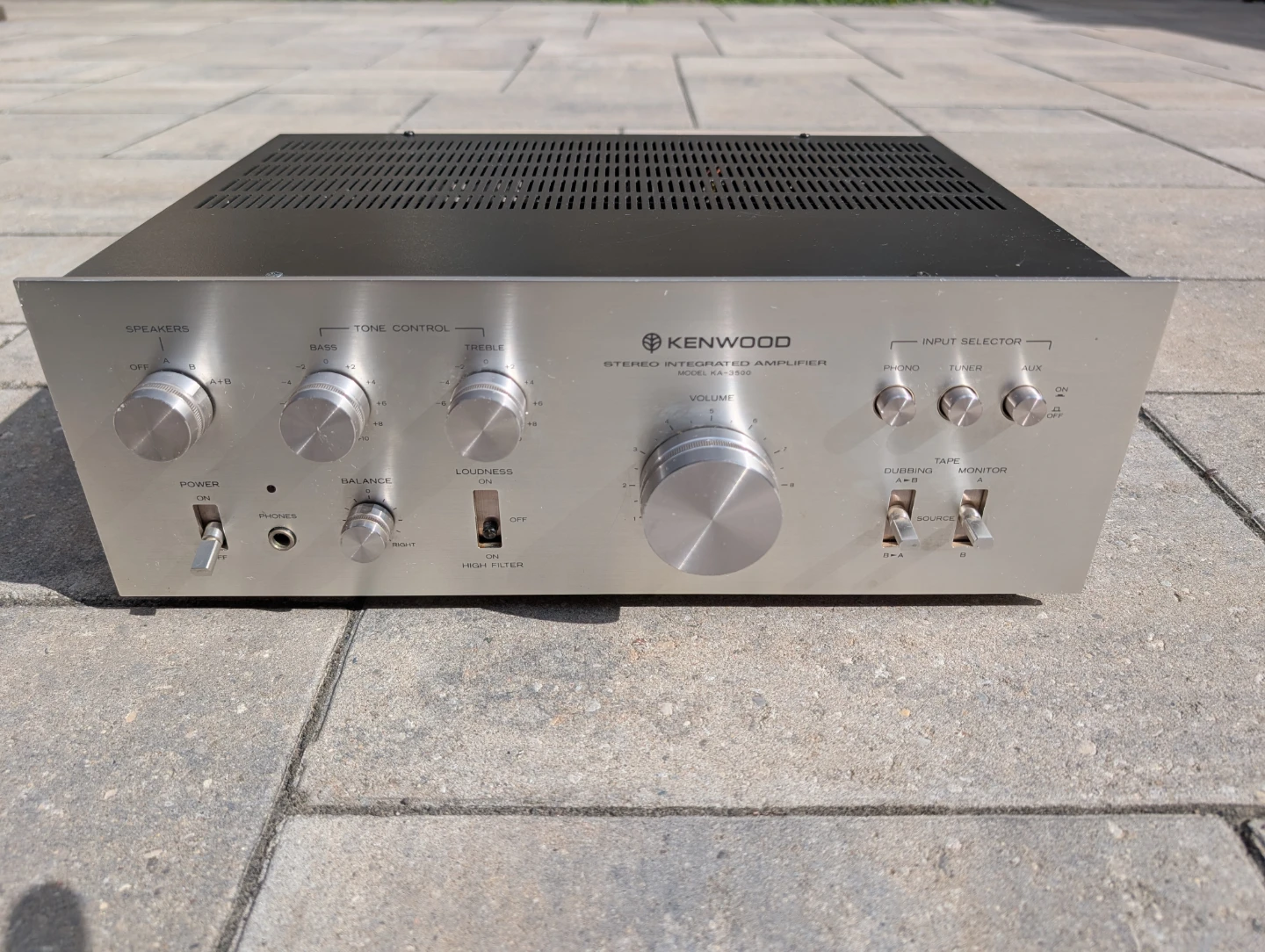 Kenwood Stereo Integrated Amplifier KA-3500