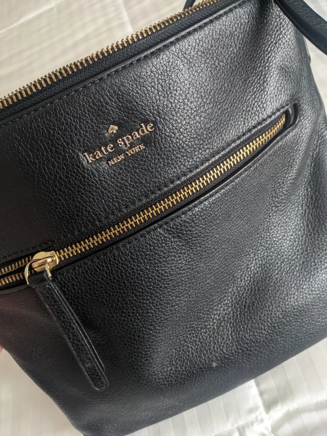 Kate Spade New York Black Leather Crossbody Bag - photo 4