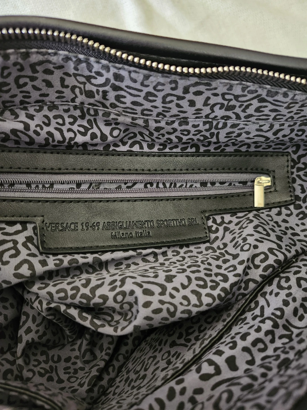 Black 19V69 Italia Handbag Versace - photo 5