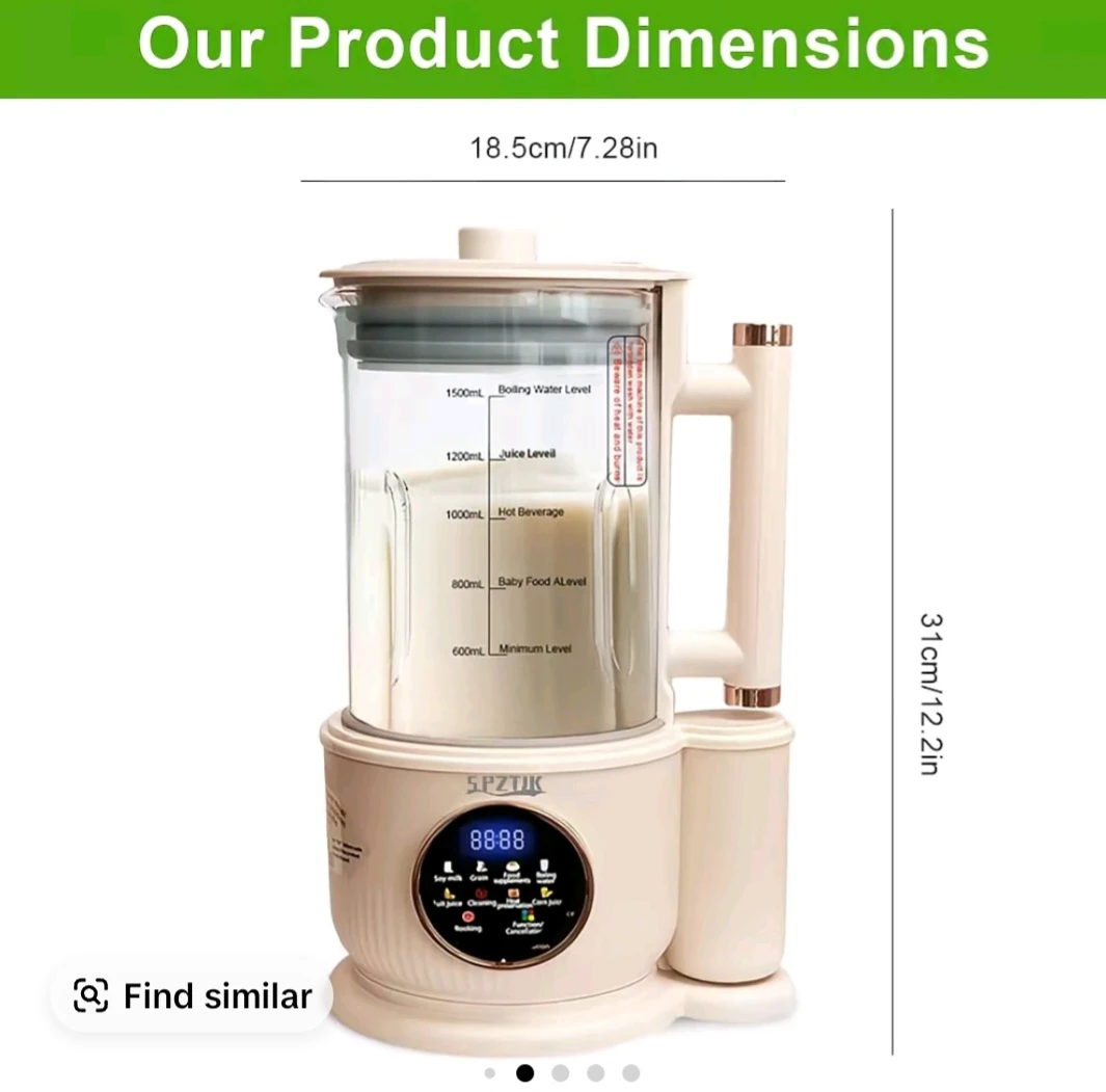 SPZTJK Multi-Function Soy Milk Maker - photo 2