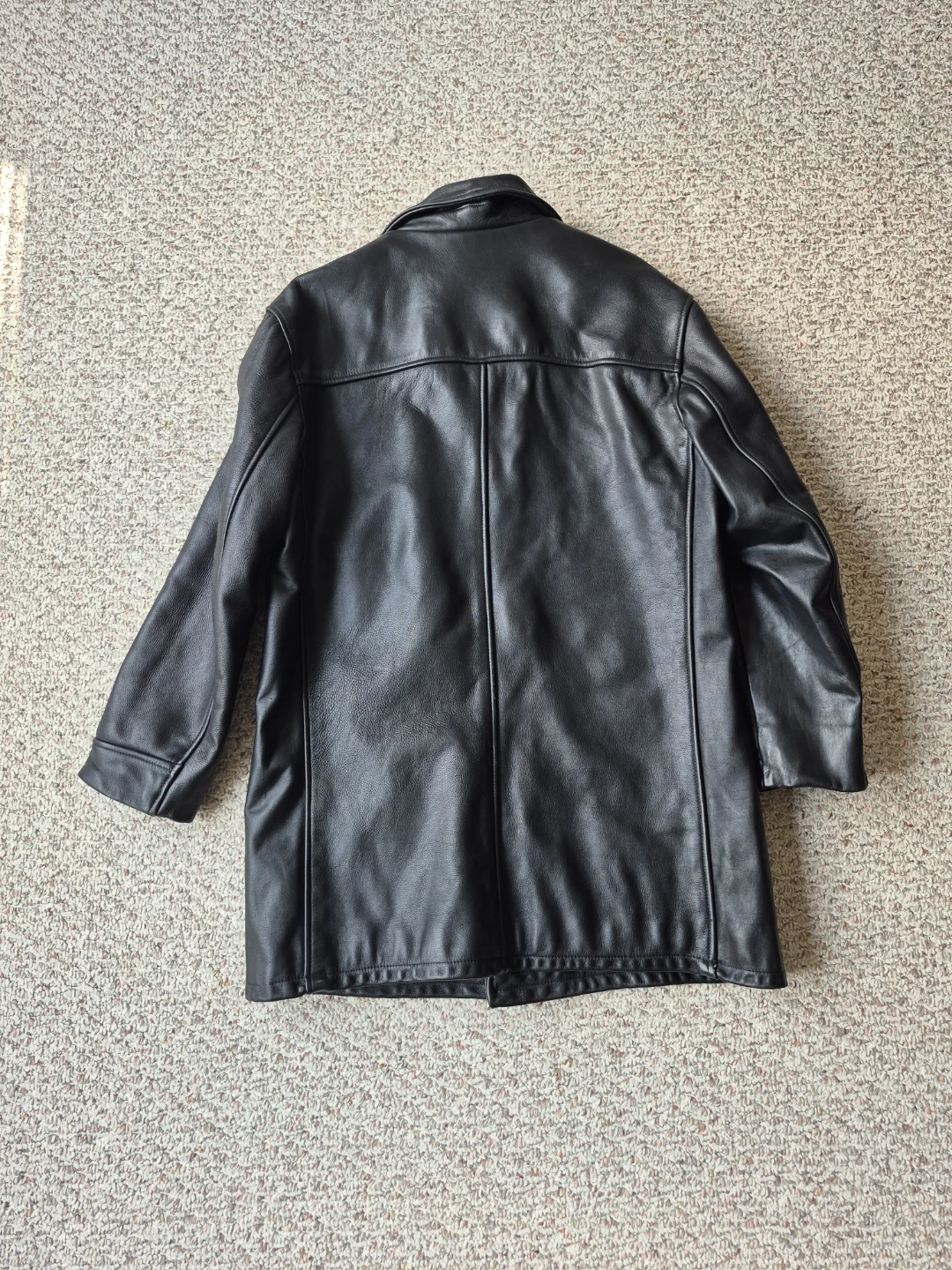 Pelle Cuir Black Leather Jacket - photo 3