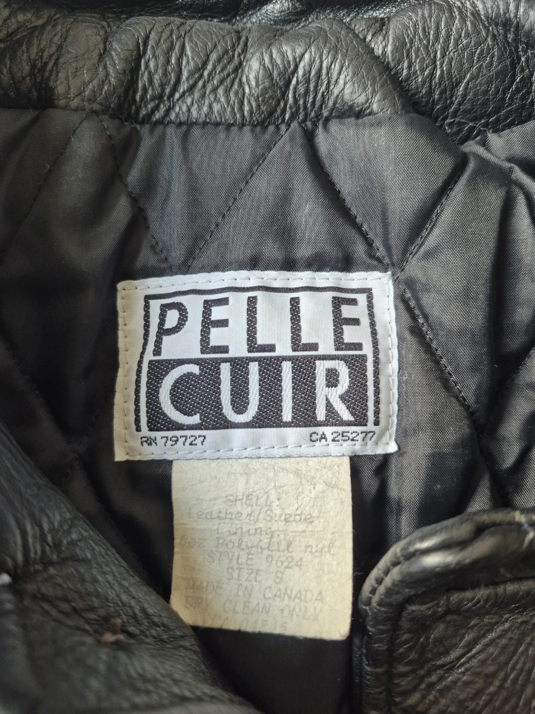 Pelle Cuir Black Leather Jacket - photo 4