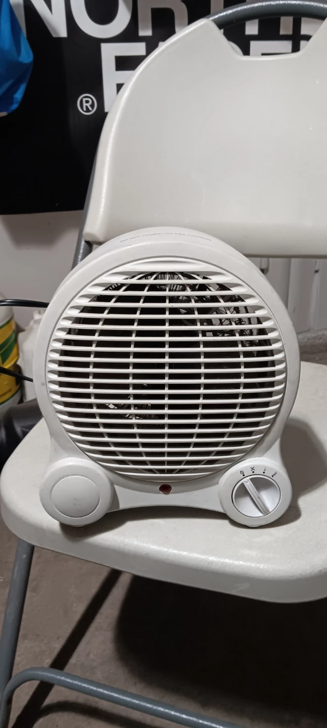 White Portable Electric Heater