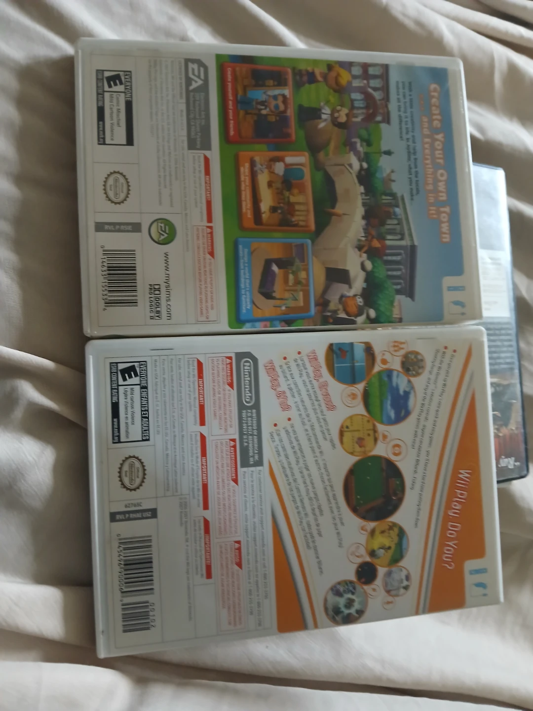 Wii MySims and Wii Play Video Games Bundle - photo 2