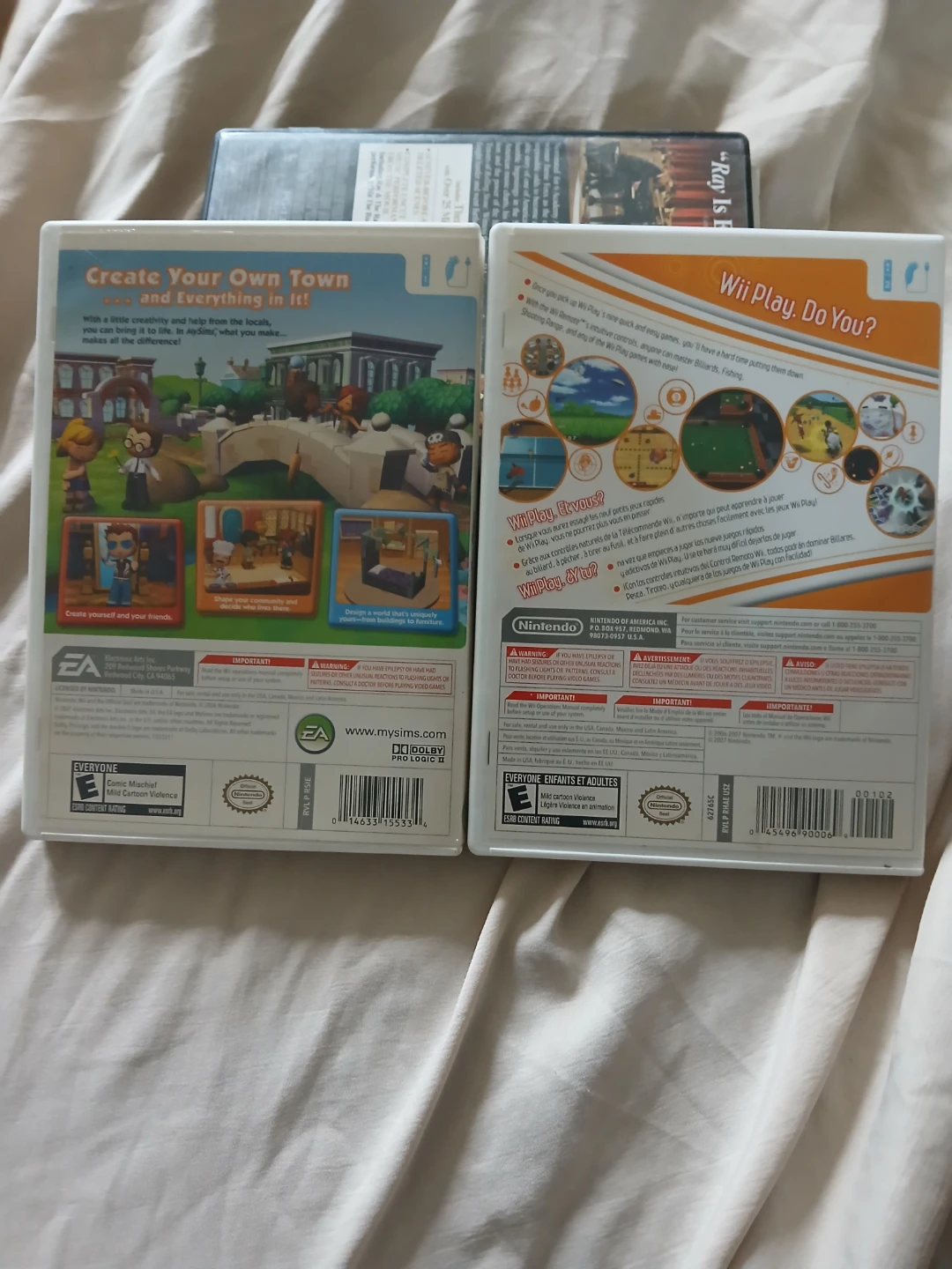 Wii MySims and Wii Play Video Games Bundle - photo 3