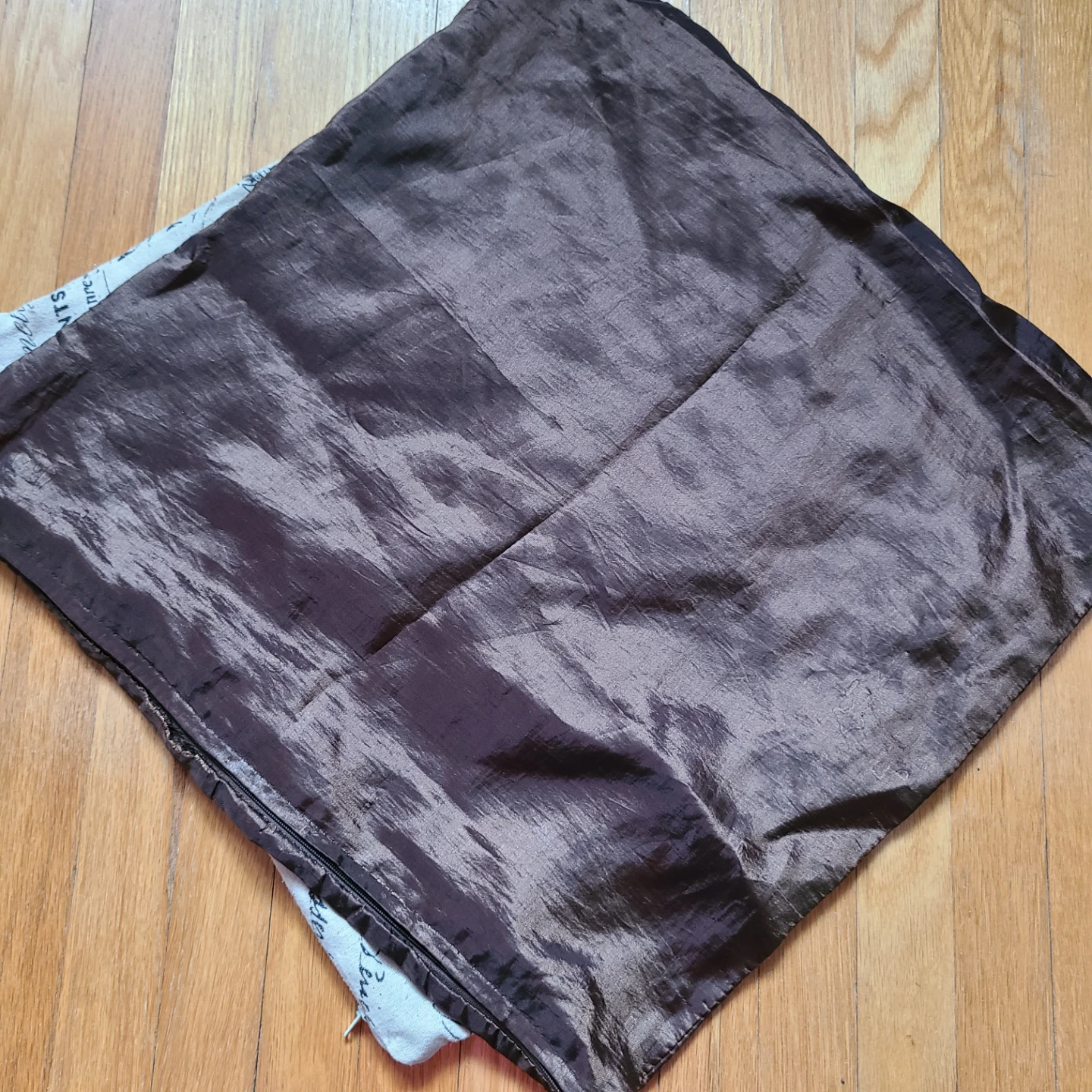 Dark Brown Decorative Pillow Cover