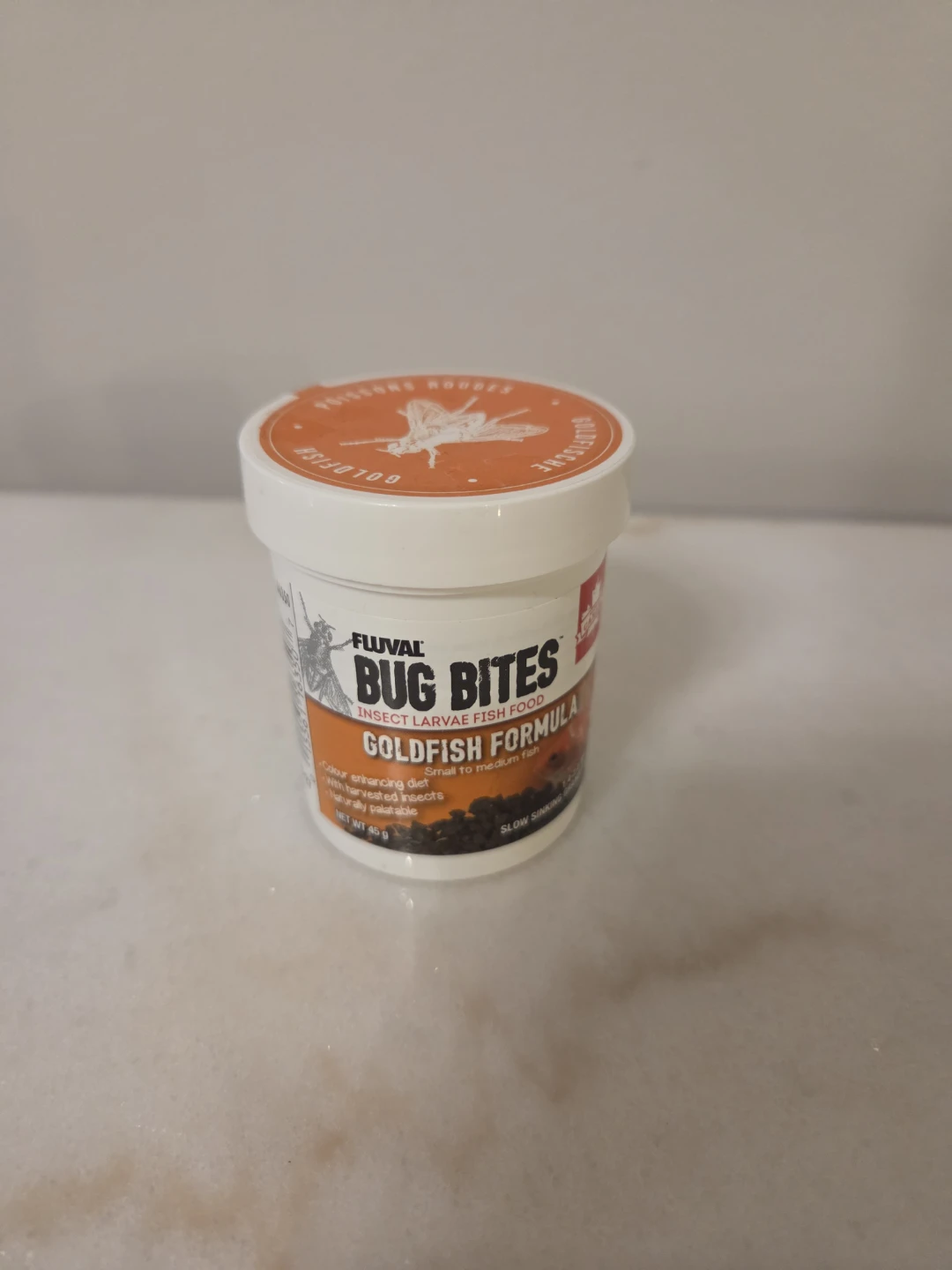 Fluval Bug Bites Goldfish Formula Insect Larvae Fish Food - photo 2