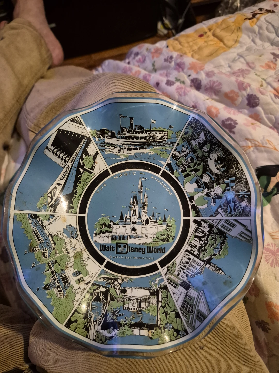 Walt Disney World Magic Kingdom Candy Tin