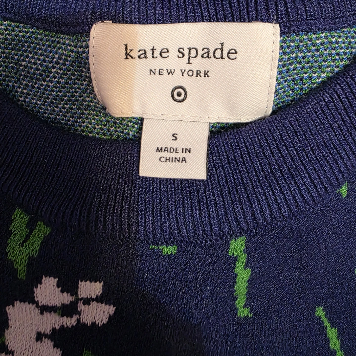 Kate Spade New York Floral Knit Top Size S - photo 3