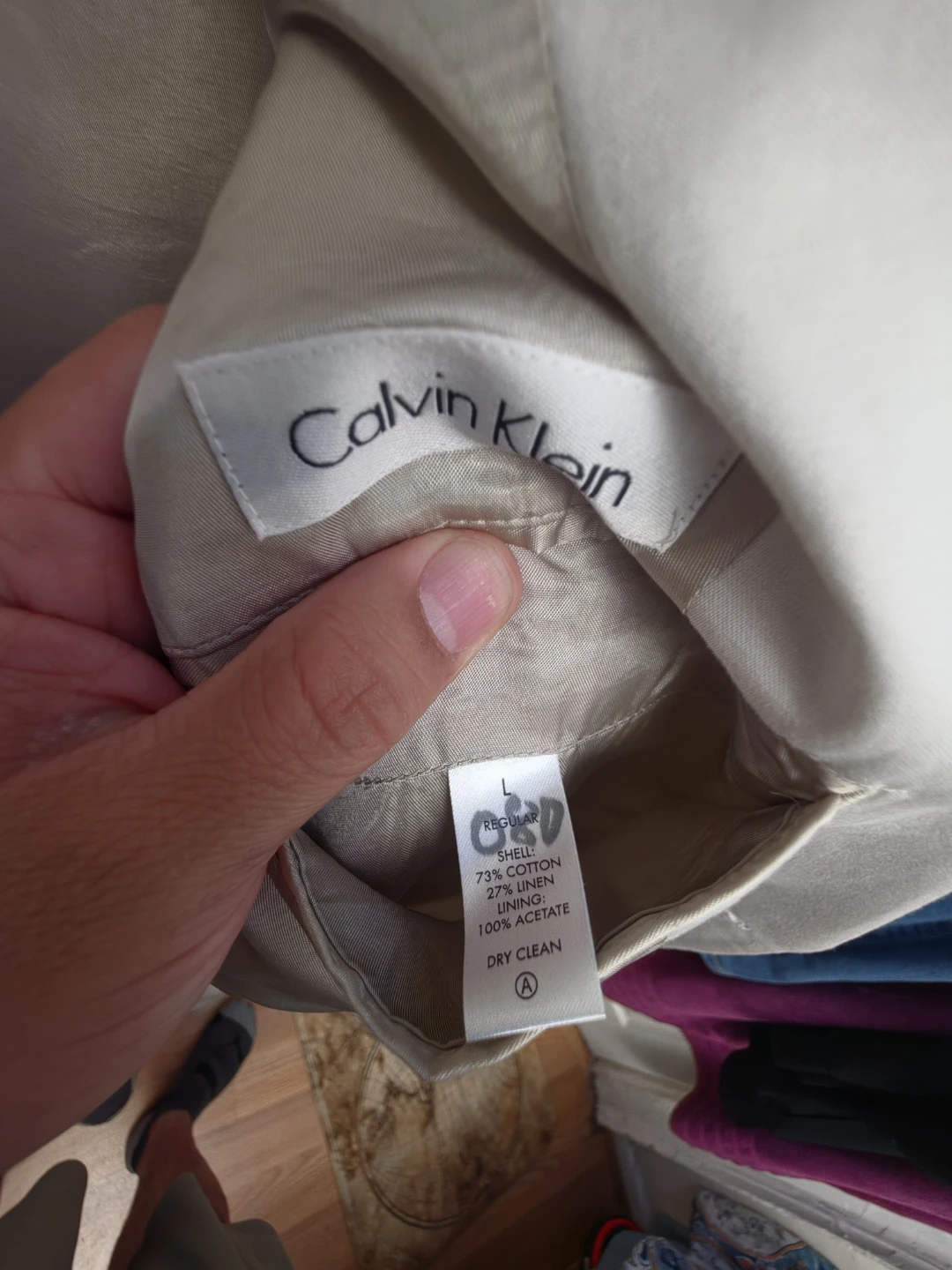 Calvin Klein Men's Blazer Size L - photo 2