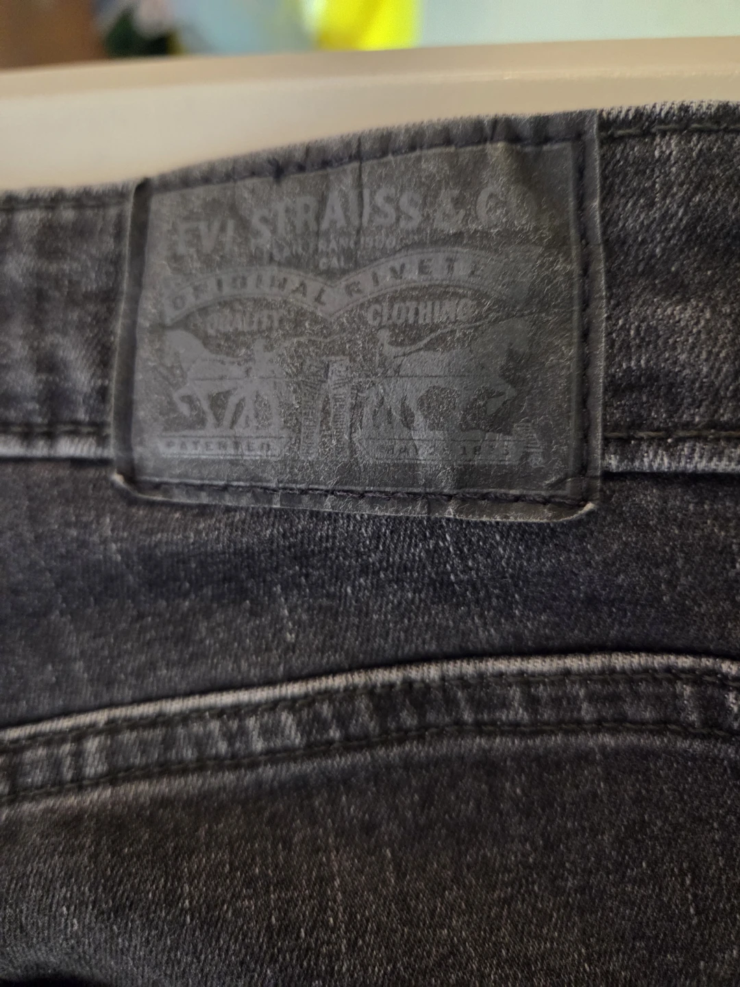 Levi's 721 High Rise Skinny Jeans - Black - Size 26 - photo 4