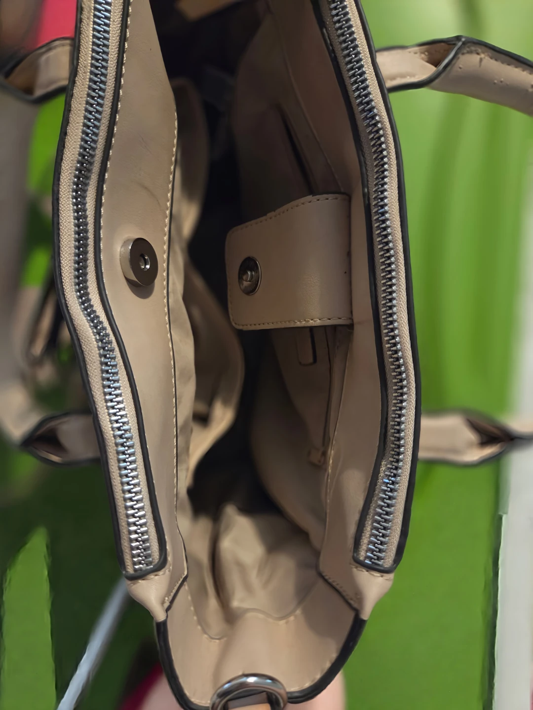 Nine West Tan Satchel Handbag - photo 2