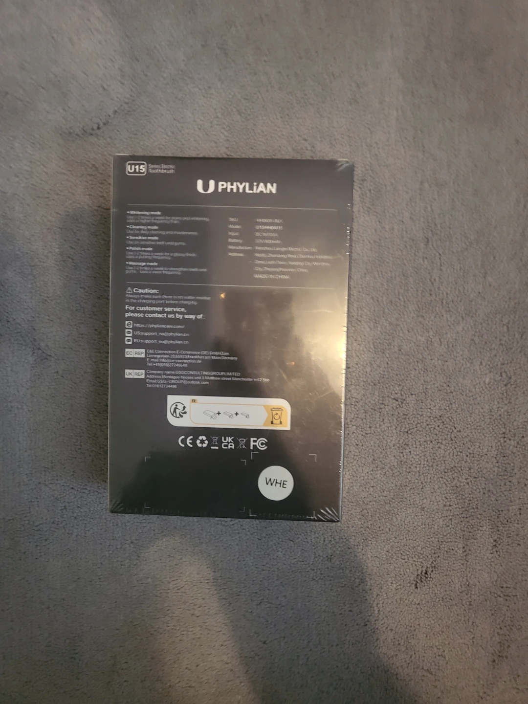 PHYLIAN U15 Series Sonic Electric Toothbrush