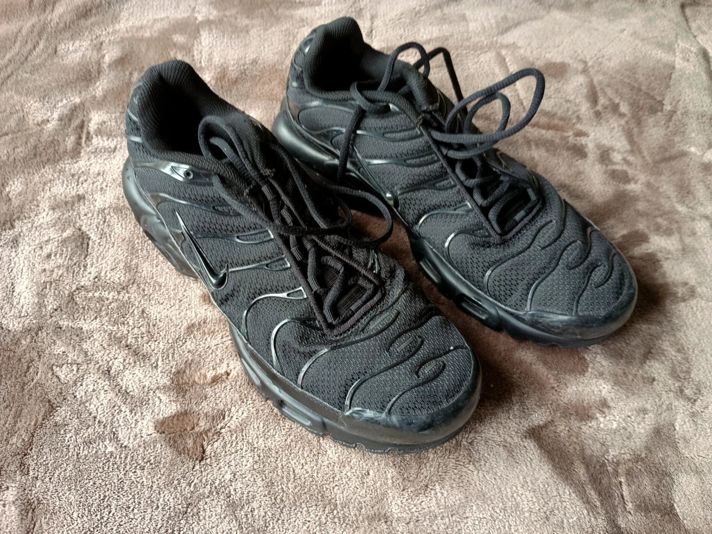 Bottes de sport Nike Air Max Plus Tn 2023 noires