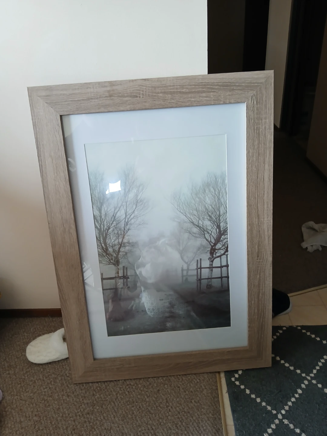 Wooden Picture Frame with Art Print