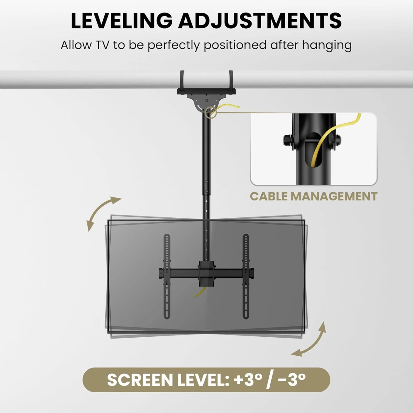 Full Motion Outdoor Ceiling TV Mount - photo 5