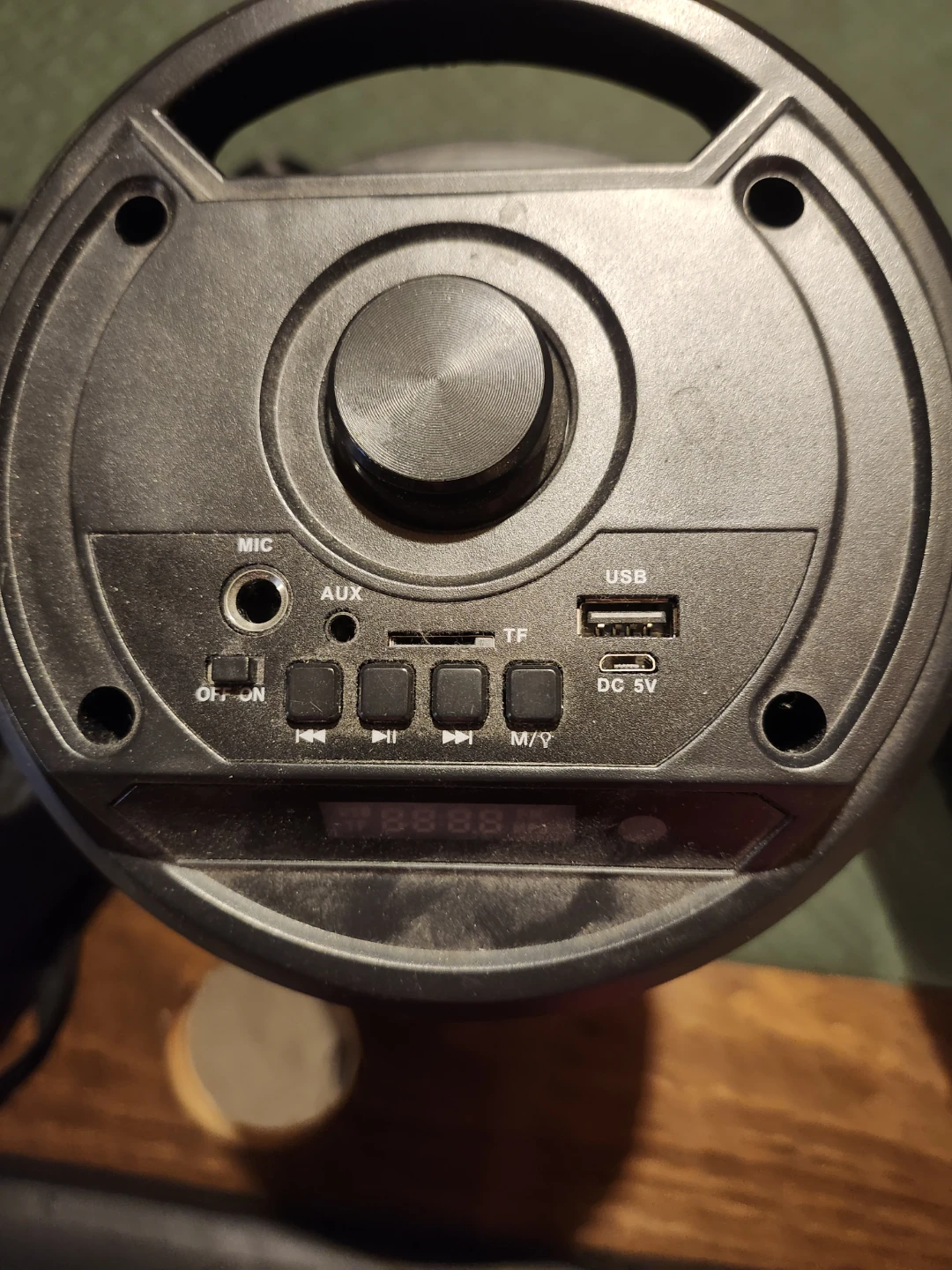 Portable Speaker with USB, AUX, and TF Card Input