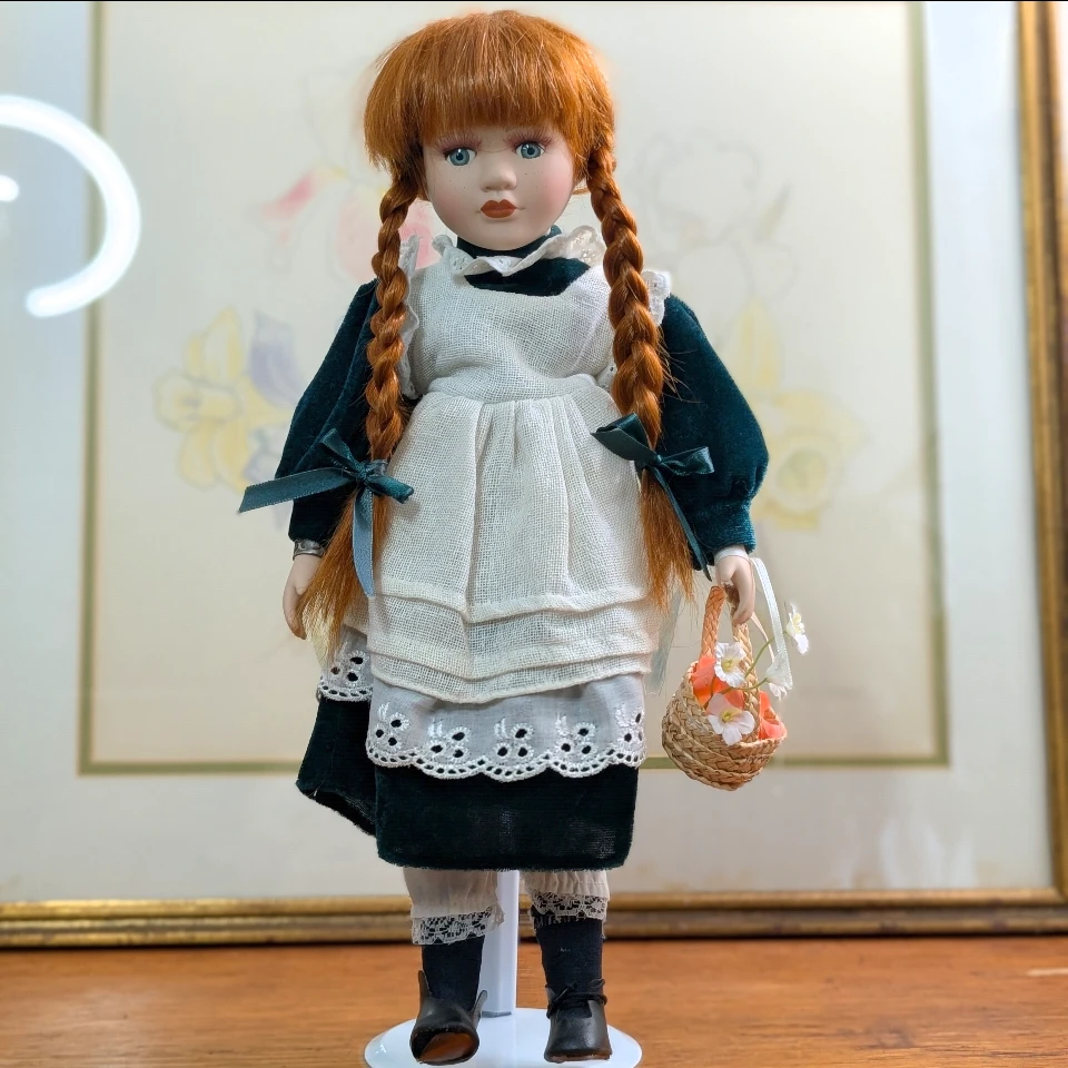 Vintage Anne of Green Gables 16" Porcelain Doll