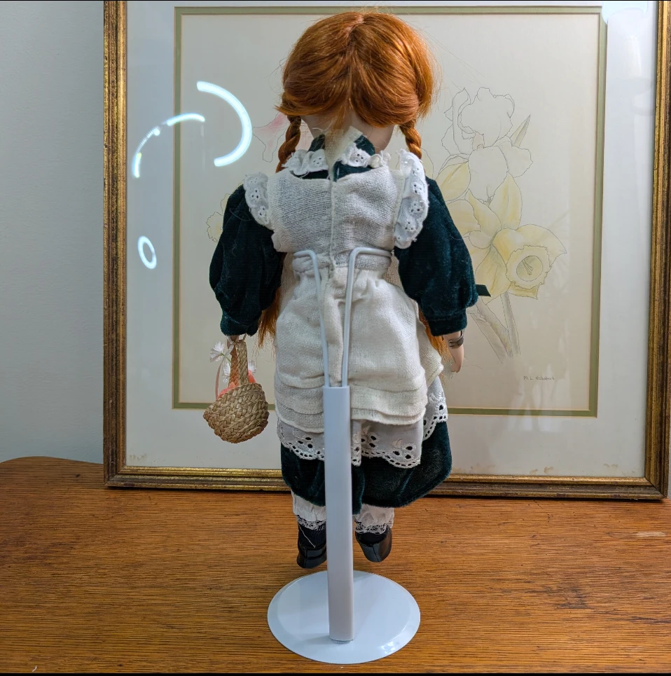 Vintage Anne of Green Gables 16" Porcelain Doll - photo 2