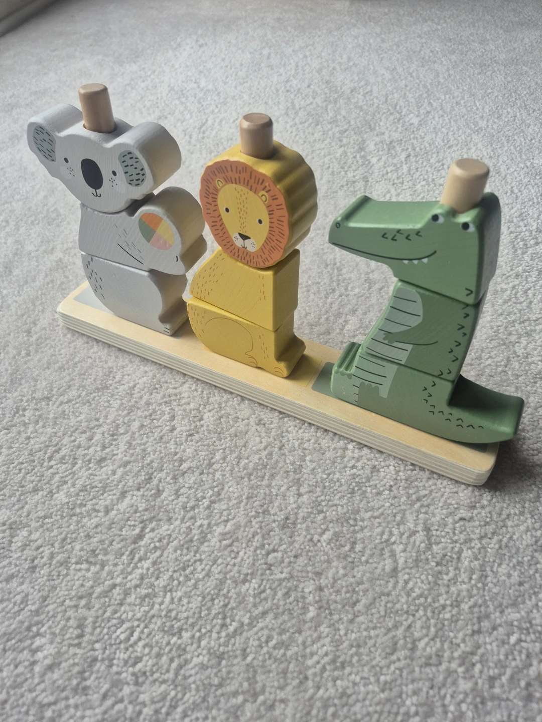 Wooden Animal Stacker Toy