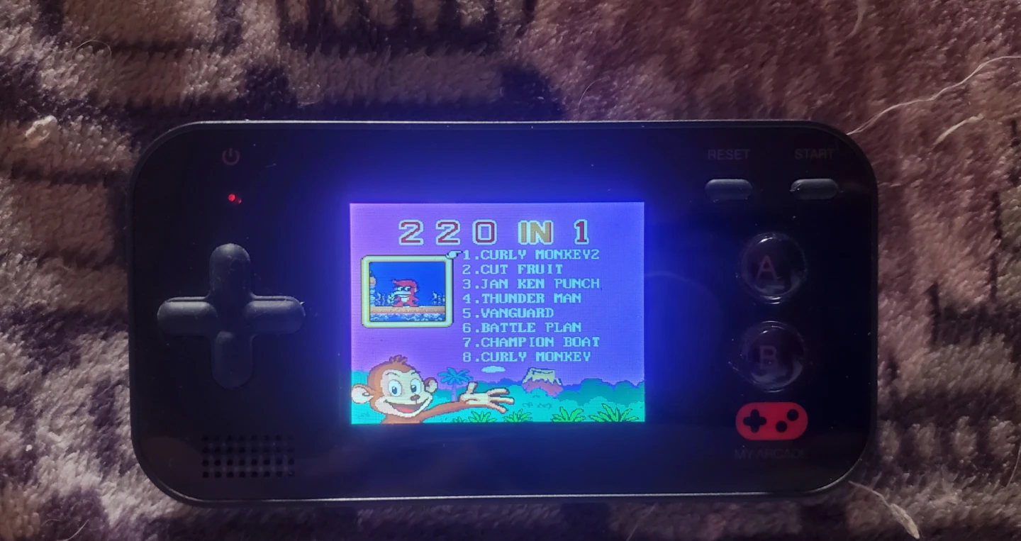 My arcade handheld