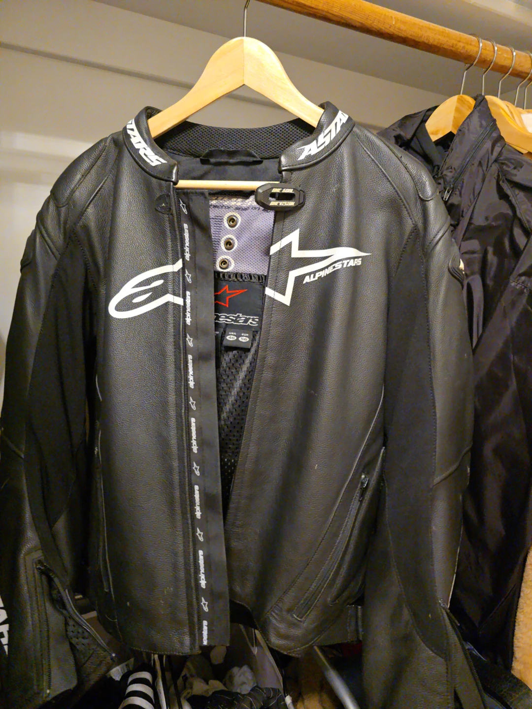 Alpinestars Leather Motorcycle Jacket