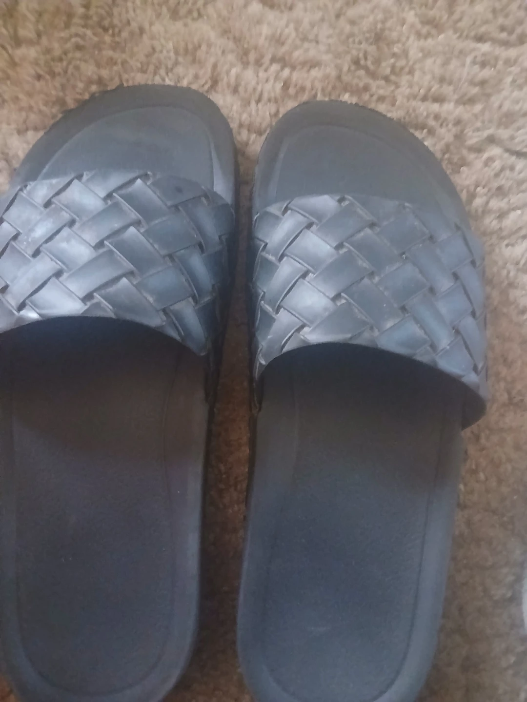 Black Slides Size 12