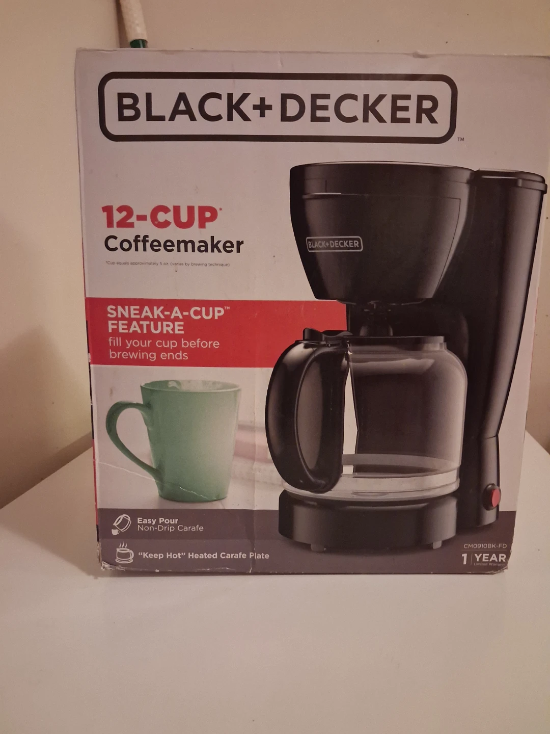 BLACK+DECKER 12-Cup Coffeemaker