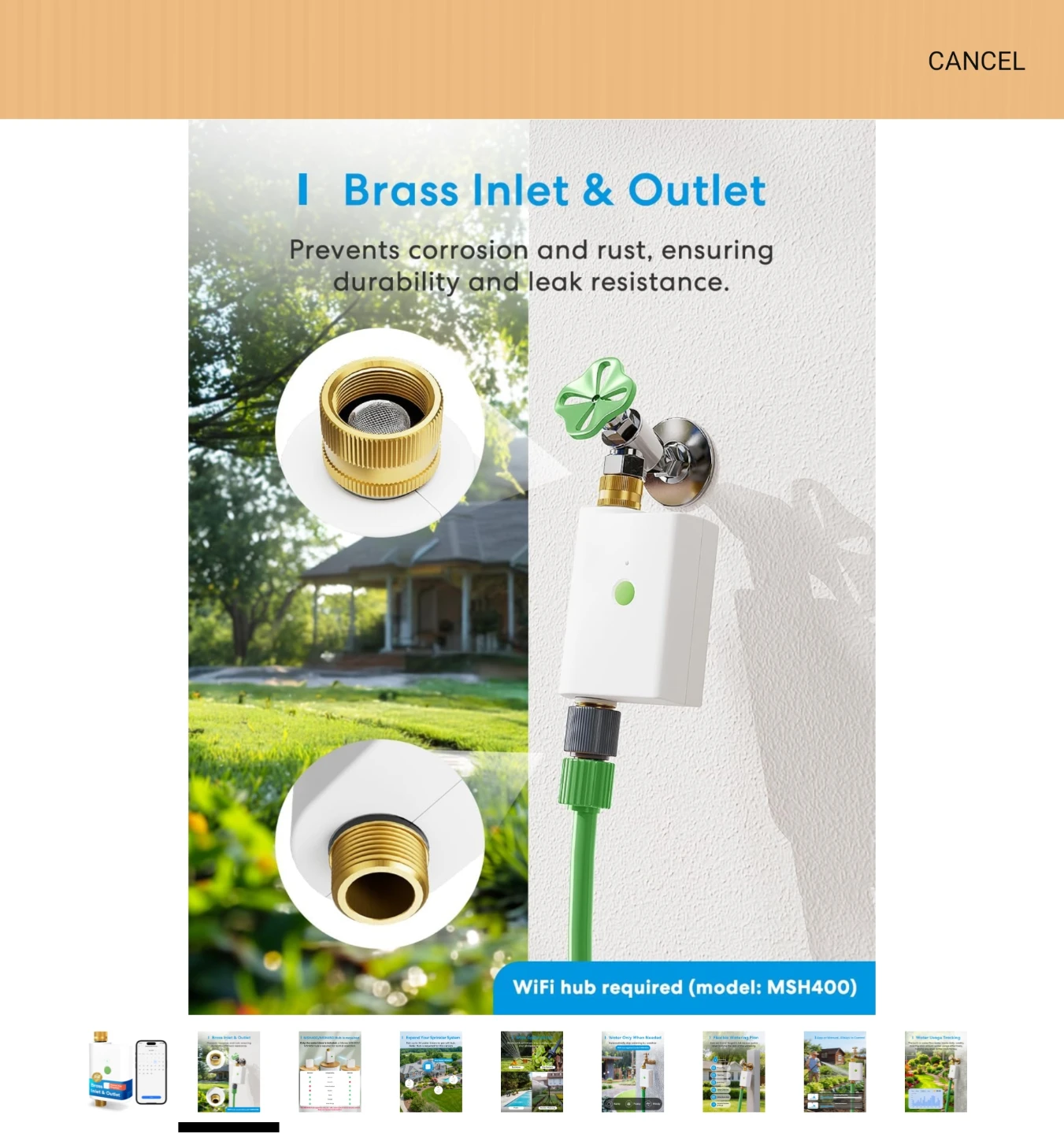 Meross Smart WiFi Water Timer - photo 2