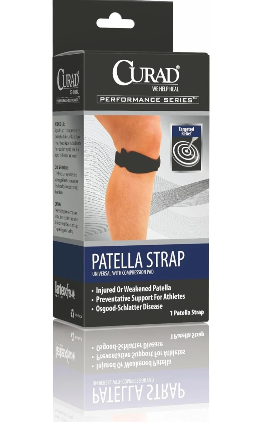 BNIB CURAD Performance Series Patella Strap
