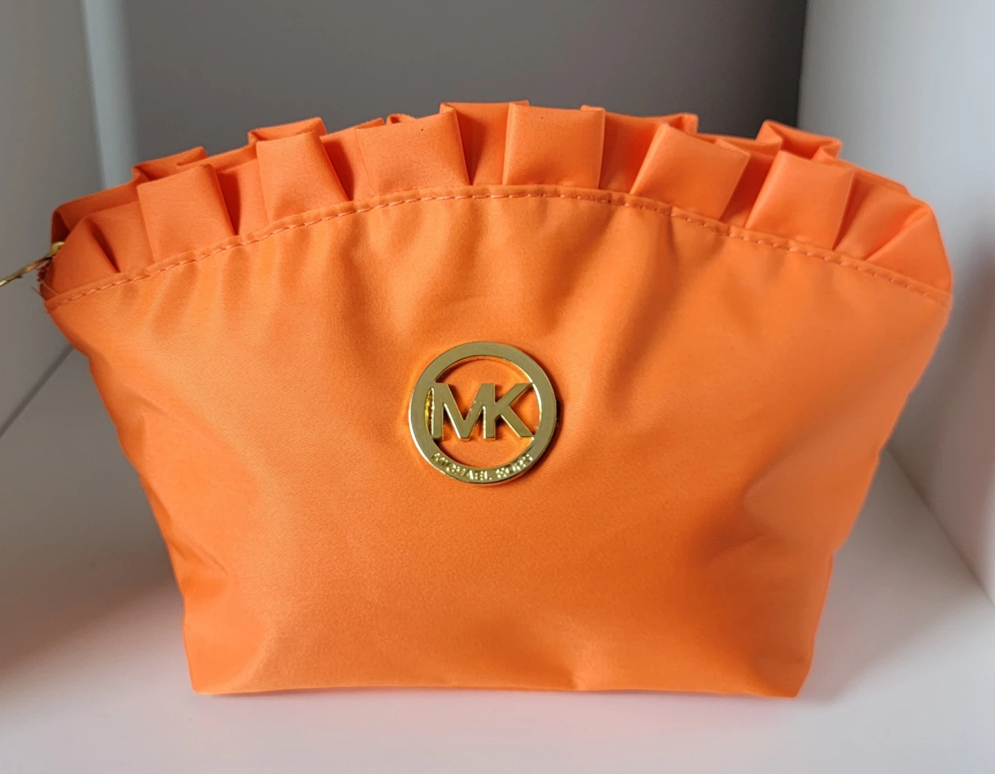 Michael Kors Orange Cosmetic Bag