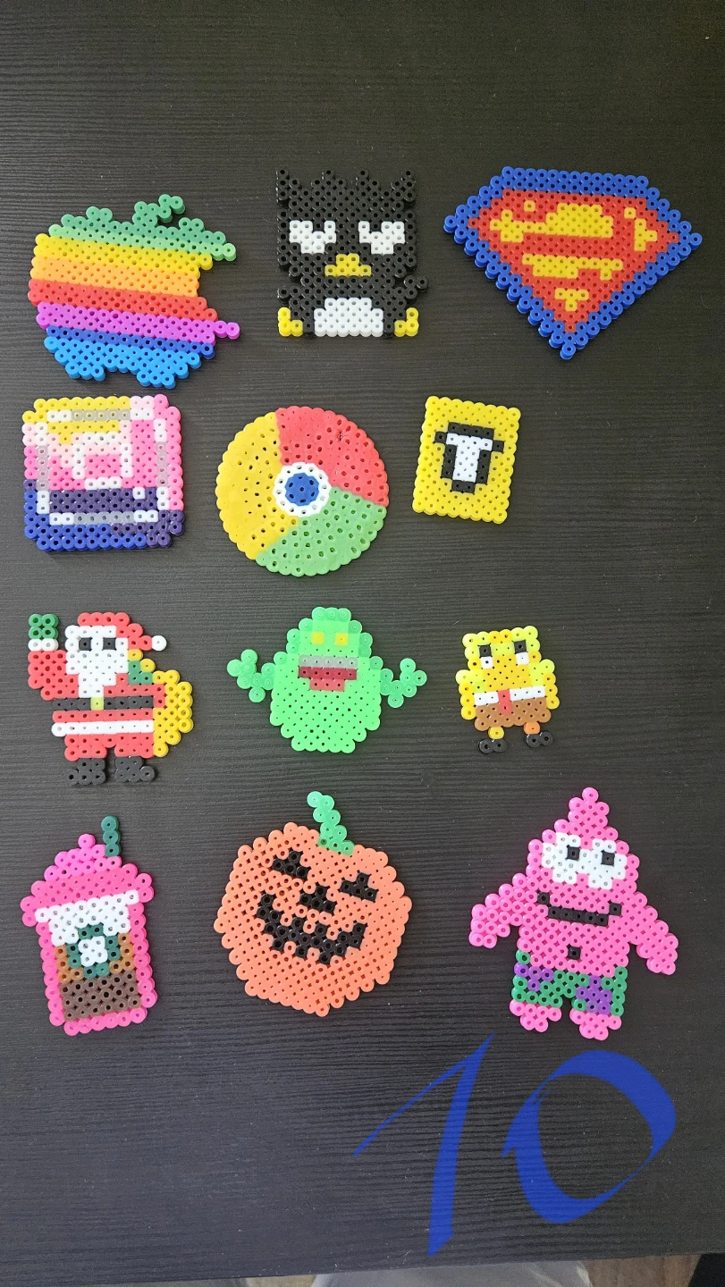 Assorted Perler Bead Characters - photo 4