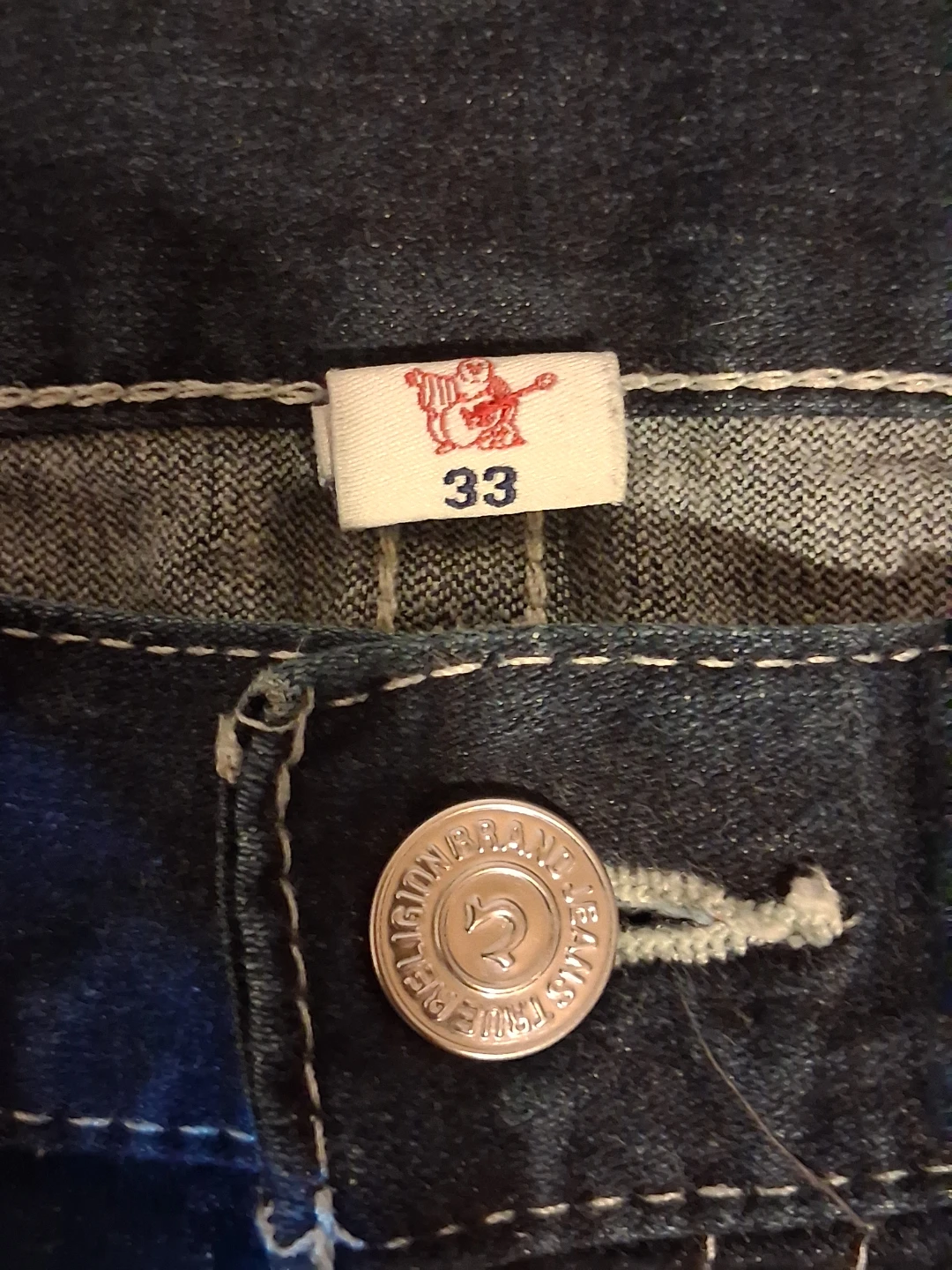True Religion Slim Fit Jeans Women Size 33 - photo 2