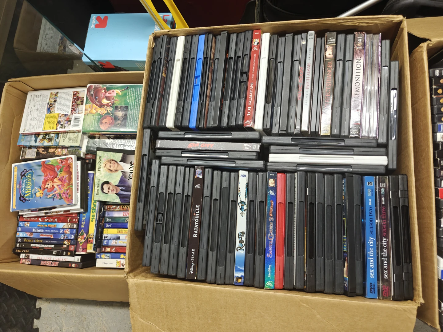 Assorted DVD Movies - 460 DVDs with Samsung dvd player included - photo 3