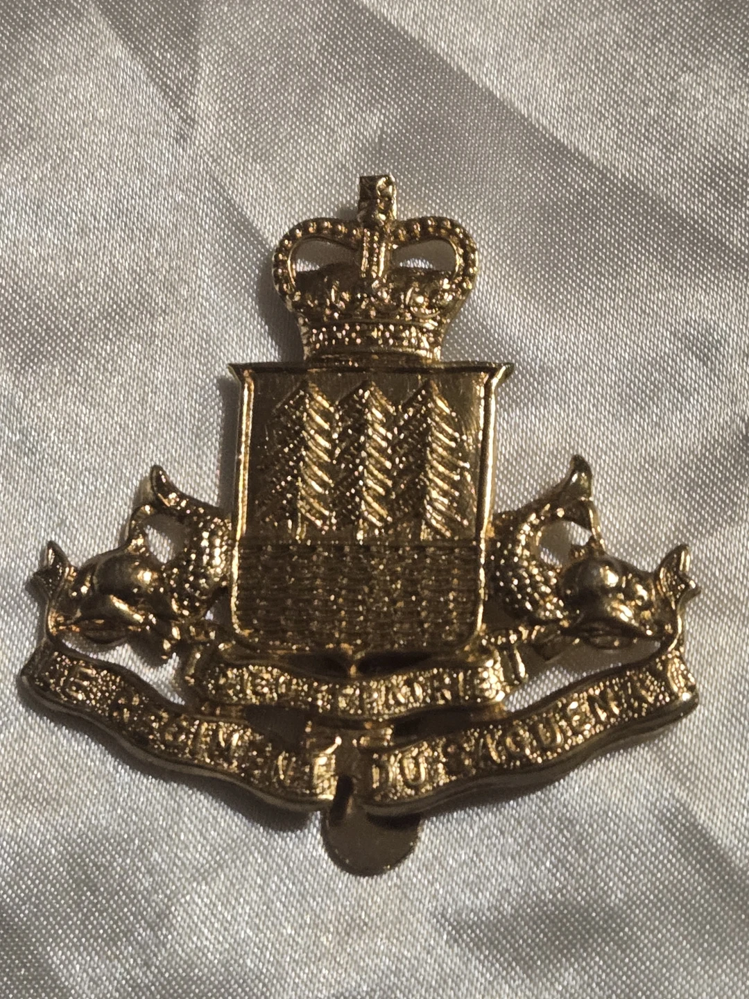 William Scully Military Badge