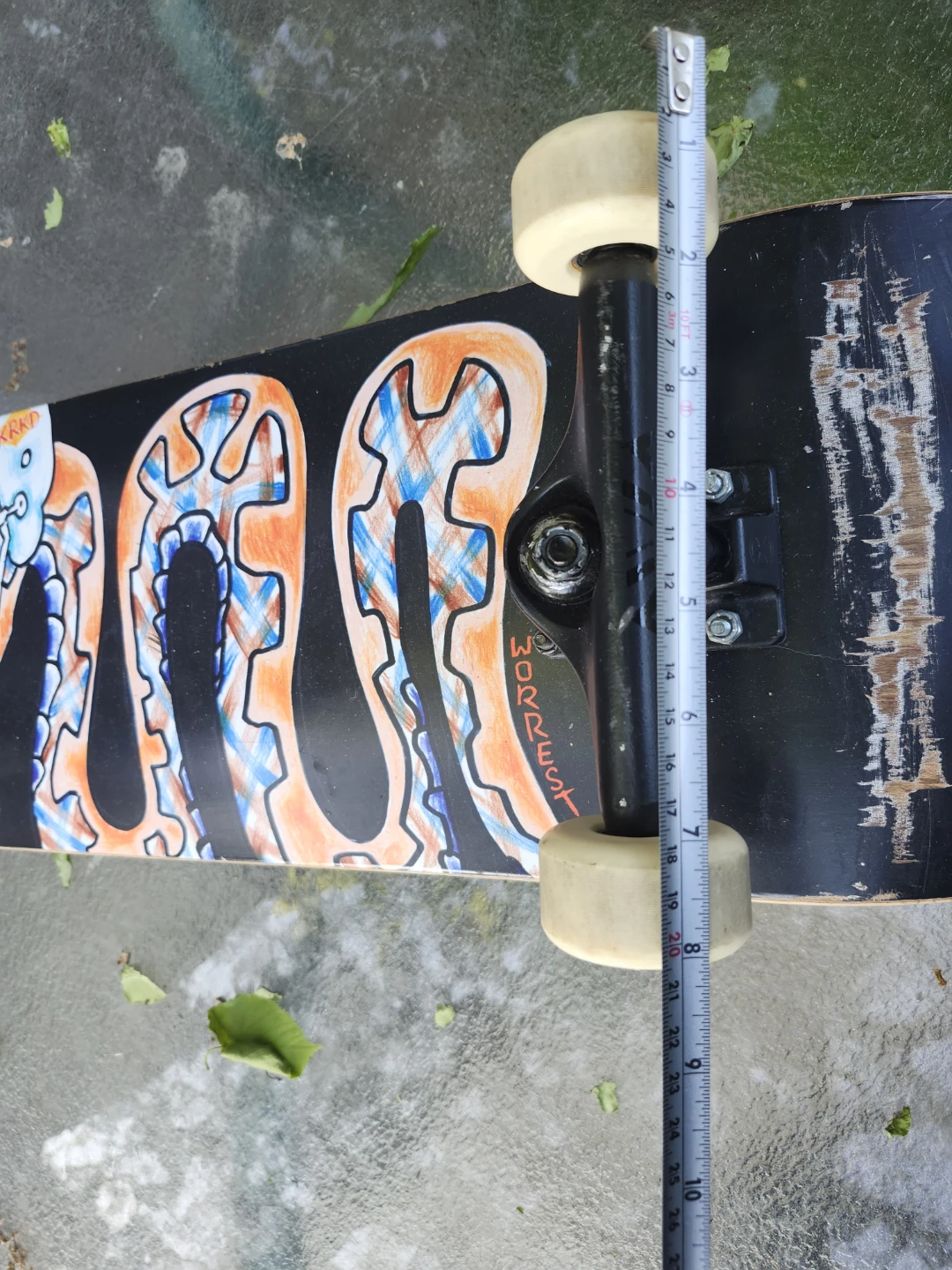 Krooked Worrest Independent Trucks Skateboard - photo 2