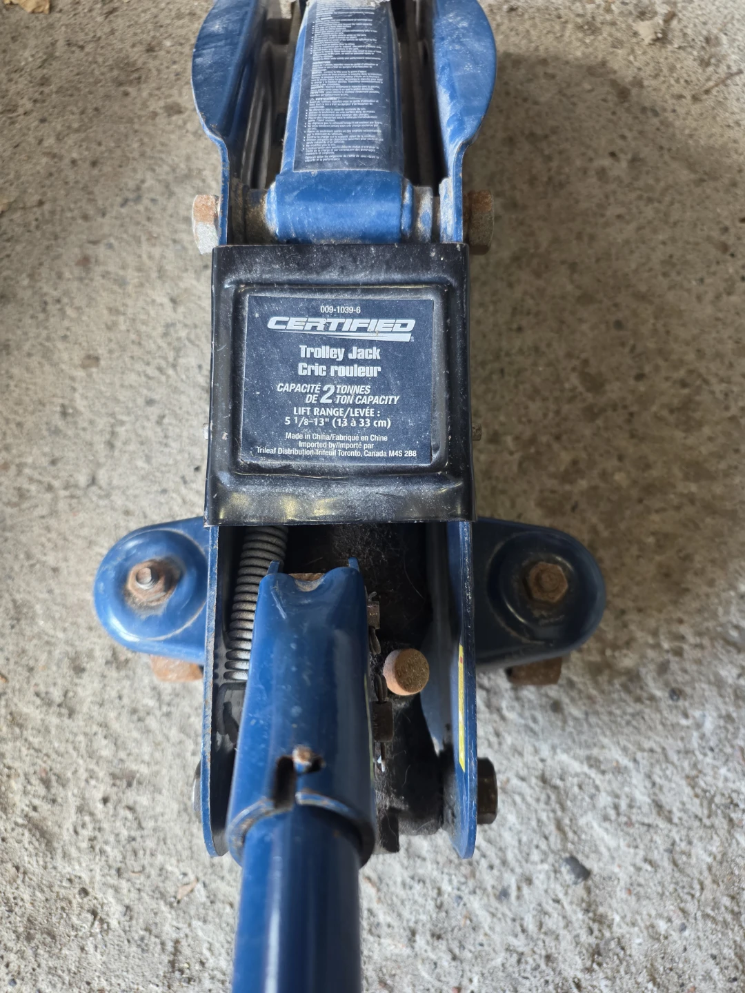 Certified 2 Ton Trolley Jack - photo 2