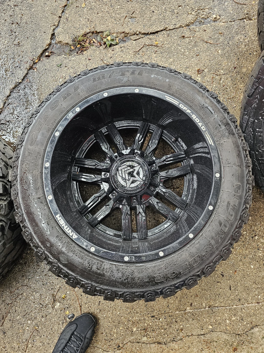 New anthem off road 20x12 7x150 rims wheels ford f150 7700