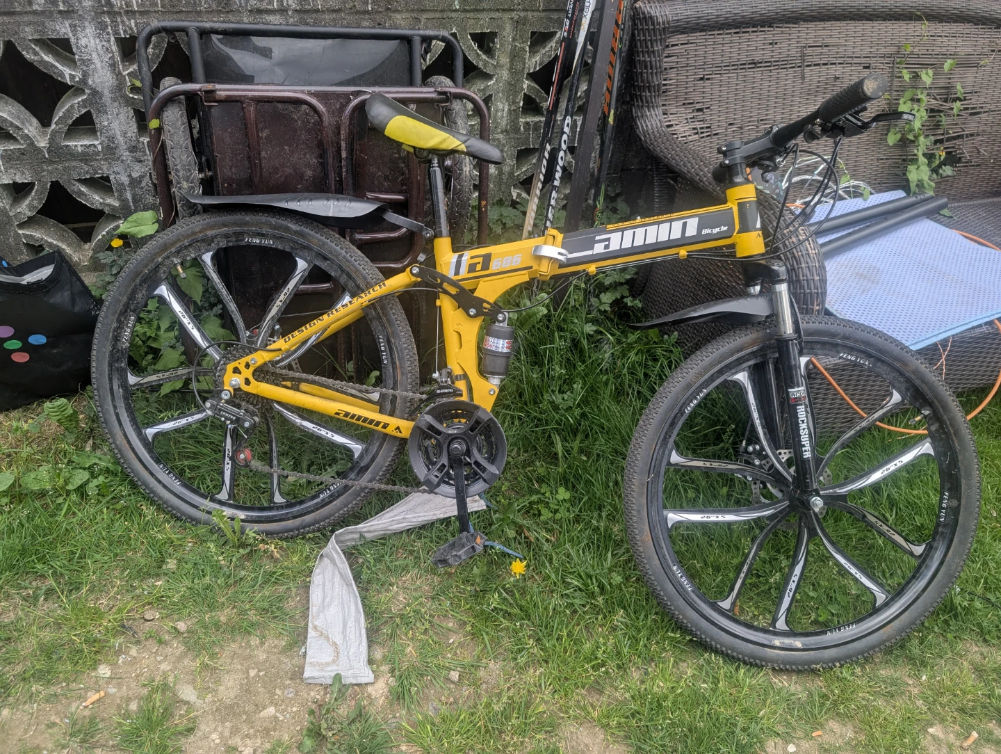 AMON Folding Mountain Bike